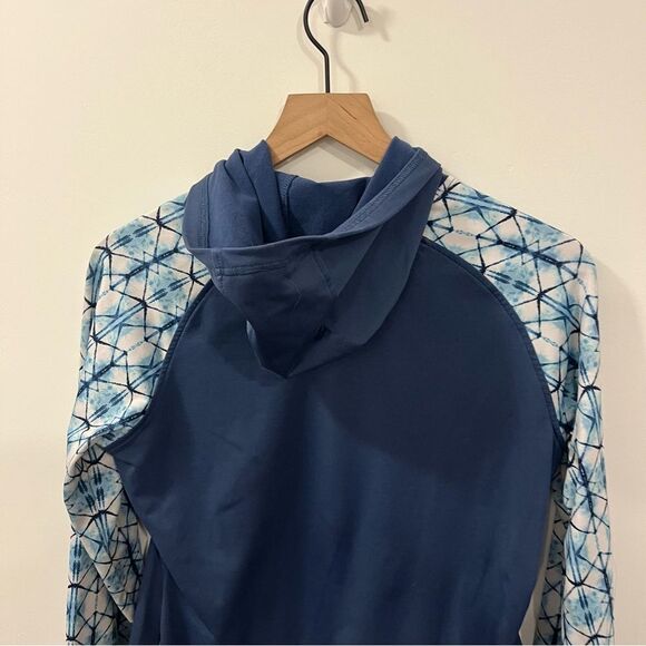 Ariat Women's Carlsbad Hoodie ARIAT TEK Size Small cold series indigo fade - Picture 6 of 12